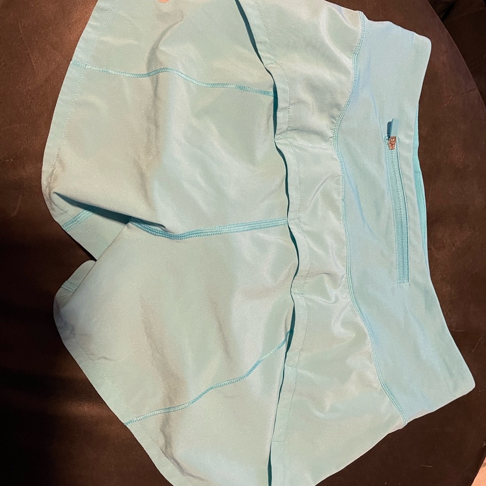 Lululemon speed up blue shorts - 4 inch length